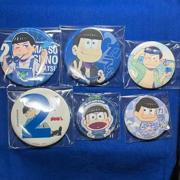 오소마츠 6쌍둥이 캔뱃지 세트 카라마츠