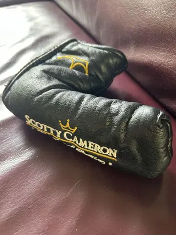 Scotty Cameron 퍼터용 골프헤드커버 블랙