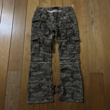 MIDAS 레어 90s 카모플라쥬 카고 팬츠 카모