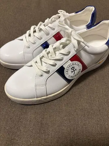 CASTELBAJAC 스니커즈 화이트/레드/블루