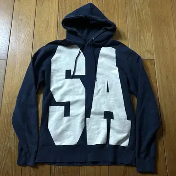 SANTASTIC! 프린트 후드티 파랑