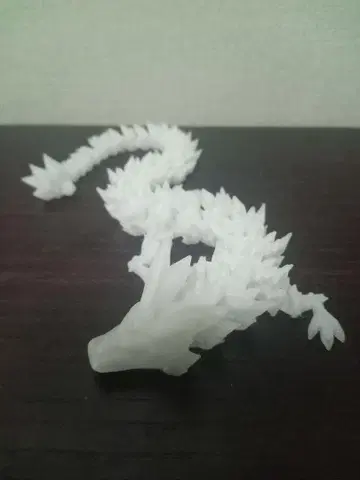 축광 피규어 용 드래곤 전체 길이 약 21cm