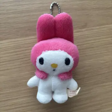 마이멜로디 키링 봉제 인형 헤이세이 레트로 쇼와 레트로