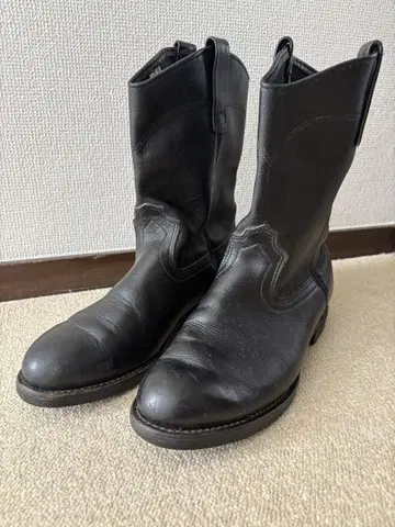 RED WING 웨스턴 부츠 블랙