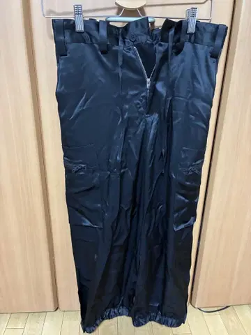 y-3 새틴 카고 팬츠