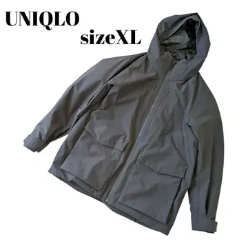 새상품급 UNIQLO 하이브리드 다운 파카 (3D 컷) XL 다크 그린