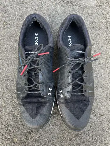 언더아머 골프화 블랙 28cm