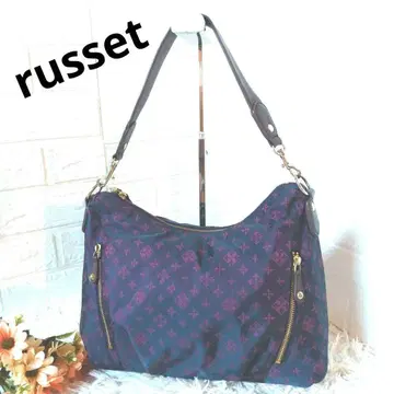 russet 러셋 2WAY 숄더백 네이비