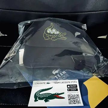 라코스테 x 고질라 캡 LACOSTE GODZILLA 씰 부착
