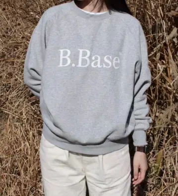 [ 새상품 ] brokenbase 맨투맨 트레이닝복 그레이