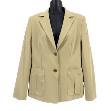 새상품급 Aquascutum 테일러드 자켓 여성용 9 베이지 계열