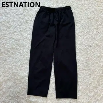 ESTNATION 니트 이지 팬츠 스웨트 팬츠