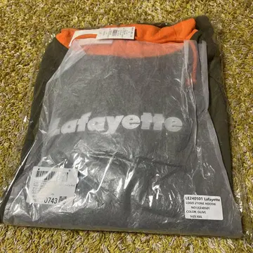 Lafayette LE240501 후드티 XXL 올리브/오렌지