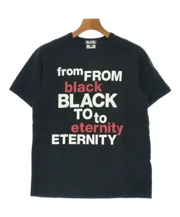 BLACK COMME des GARCONS 티셔츠 컷소이 남성용