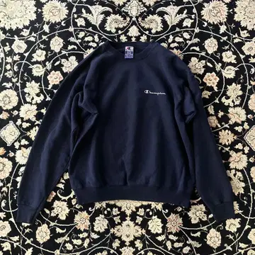 Champion 멕시코제 맨투맨 네이비 00s 원포인트