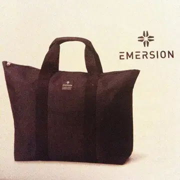 EMERSION 보스턴 백 & 파우치 블랙 미사용 새상품