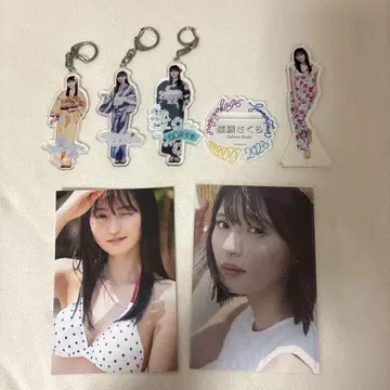 엔도 사쿠라 키링 엽서 세트
