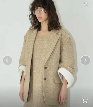 CLANE 루즈 벨 슬리브 재킷