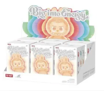 POP MART Big into Energy 봉제 인형 라부부
