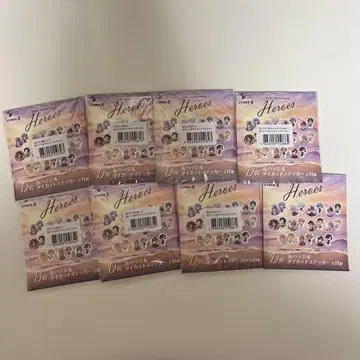 니지산지 히어로즈 바다의 집 캔뱃지 8개 세트