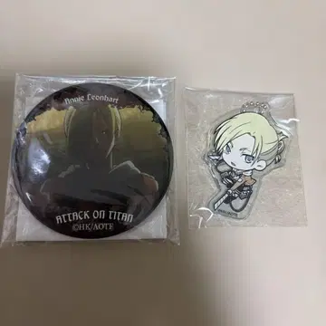 진격의 거인 애니 Break of Dawn 캔뱃지&아크릴 키링