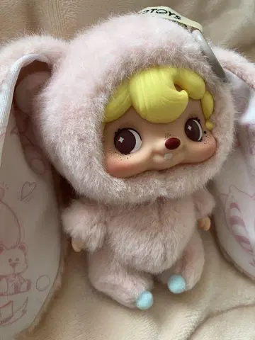 52TOYS poukapouka 비닐 페이스 봉제 인형
