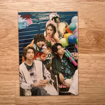 가면라이더 가브 캐릭터북 특전 브로마이드