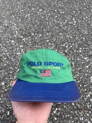 POLO SPORT 미국 국기 캡