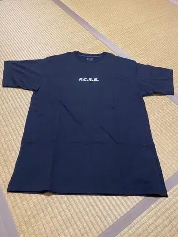 XXL 무료배송 FCRB 25AW SIGNATURE TEE BLACK