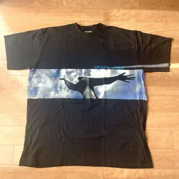 빈티지 PEARL JAM 밴드 티셔츠 XL 블랙 펄잼