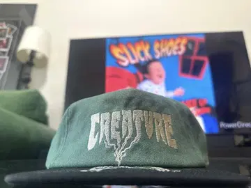USA 크리처 CREATURE 스케이트보드 HEMP 캡 그린