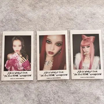 XG EXHIBITION 폴라로이드 CHISA 컴프 3종