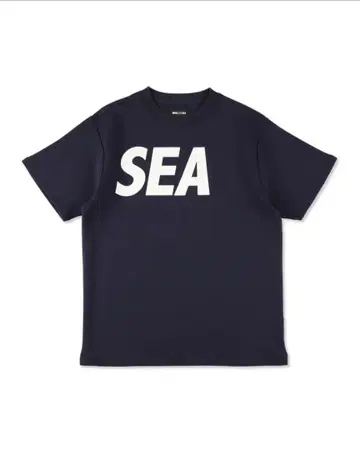 윈드앤씨 WDS-SIG S/S Tee 네이비 색상