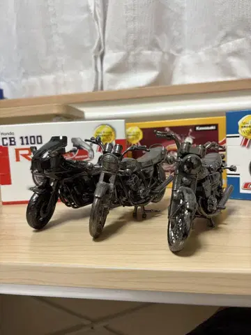 혼다 CB 1100R 등 미니어처 바이크 모델