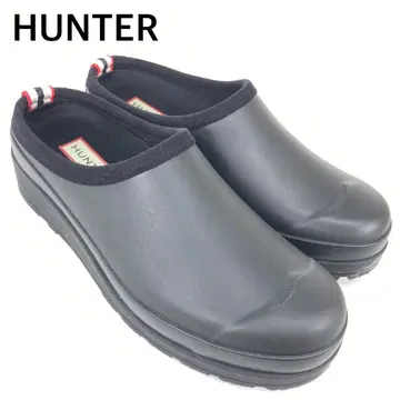HUNTER 헌터 오리지널 플레이 크로그 러버 슬립온 슈즈
