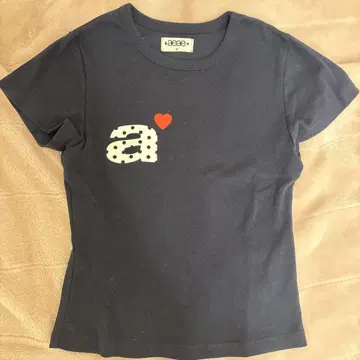 aeae DOT SMALL LETTER TEE 네이비