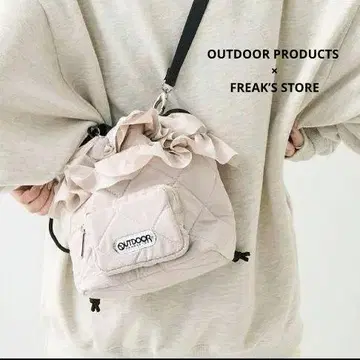 새상품 FREAK'S STORE 아웃도어 프로덕츠 프릴 숄더백