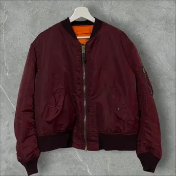 90s 알파 MA-1 ALPHA사 쇼트 기장 박스 실루엣