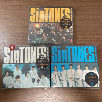 SixTONES 스트 GONG 여기에 돌아와 3 형태 세트 2