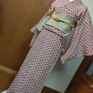 화학 섬유 명주 혼방 가을에 핏타 브라운 계열 폴리에스테르