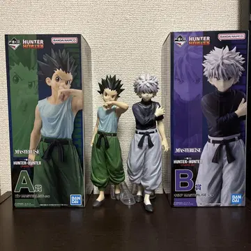HUNTER x HUNTER 제일복권 곤 키루아 피규어 세트