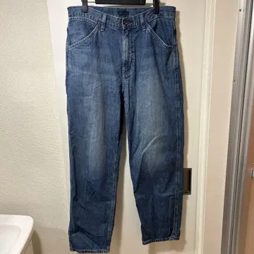 유니클로 와이드 청바지