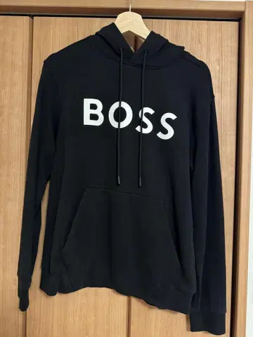 HUGO BOSS 블랙 후드티 S 사이즈