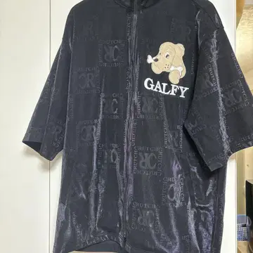 GALFY 오버 사이즈 T셔츠 블랙