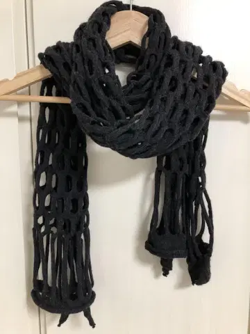 ZUCCa 주카 블랙 스톨 머플러 A.P.C. 아페쎄