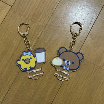 리락쿠지 로손 아크릴 키링