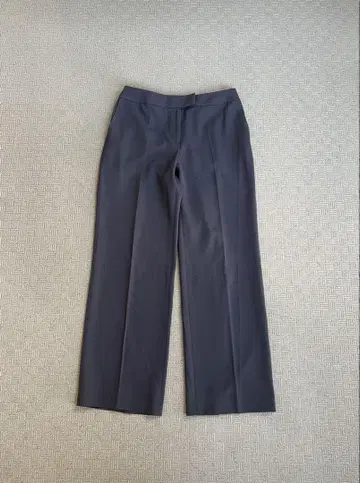 EMPORIO ARMANI charcoal straight slacks