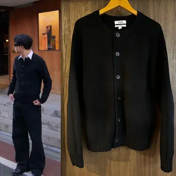 COS 노카라 가디건 XS