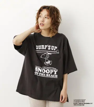 RODEO CROWNS WIDE BOWL PEANUTS 콜라보 T셔츠