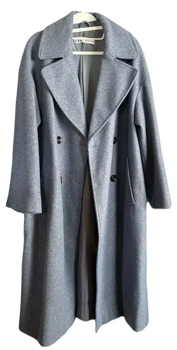 ZARA 그레이 롱 코트